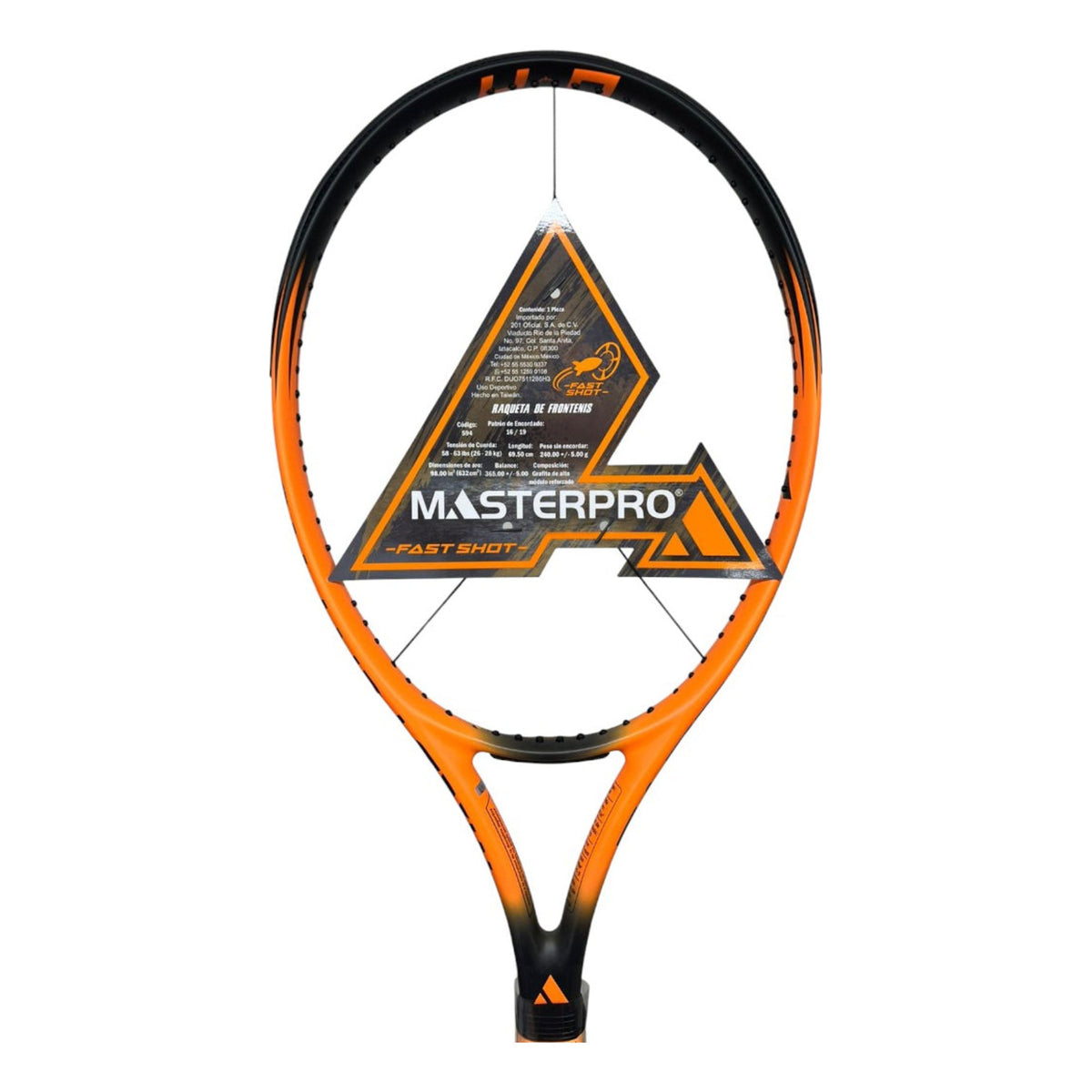 Raqueta De Frontenis Masterpro Fast Shot 98 In 240g 1/8 2025