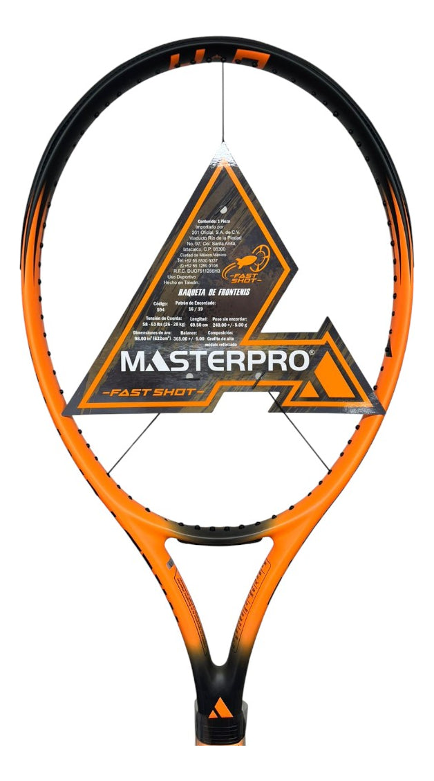 Raqueta De Frontenis Masterpro Fast Shot 98 In 240g 1/8 2025