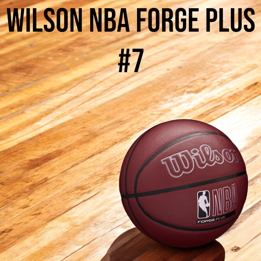 Balón De Basquetbol Wilson Nba Forge Plus #7 Maroon