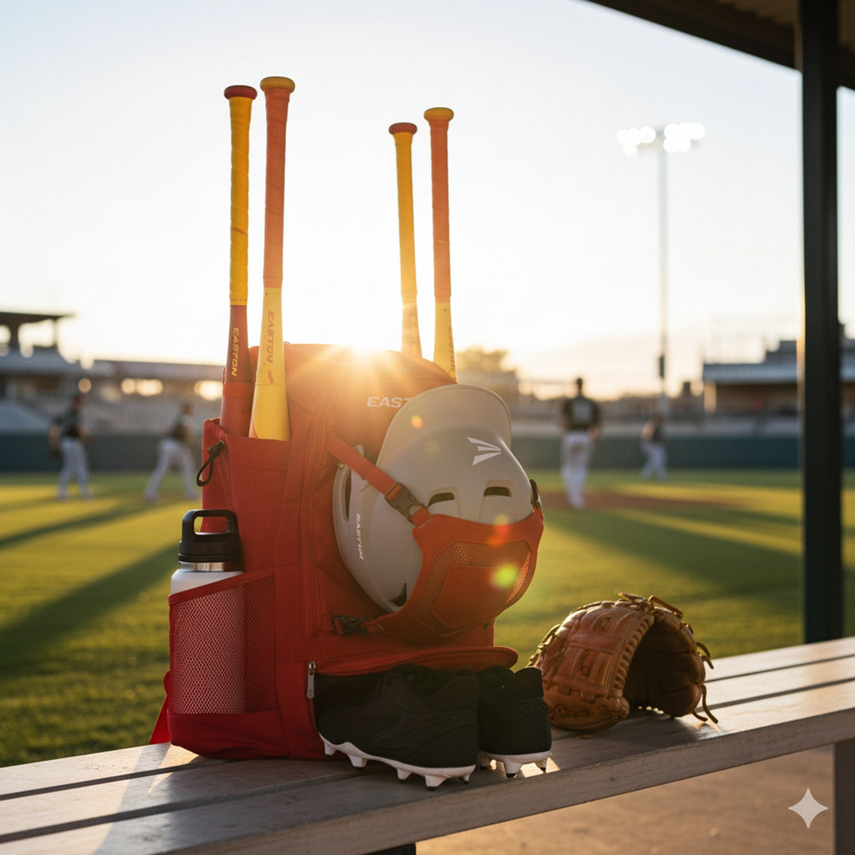 Backpack Easton Walk-off Ethos Roja Beisbol