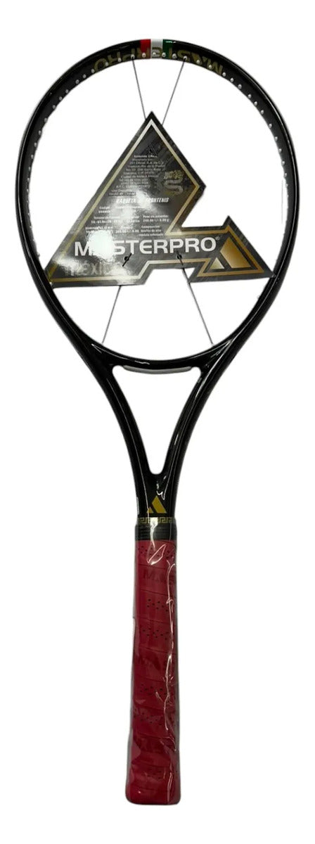 Raqueta Frontenis Masterpro México 4.0 Negra Carbon 240g 1/8