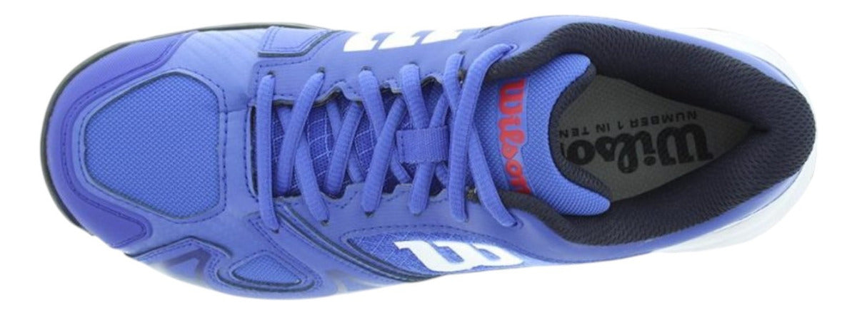 Tenis Para Niño Wilson Rush Pro Jr 2.5 Talla 23.5mx Azul