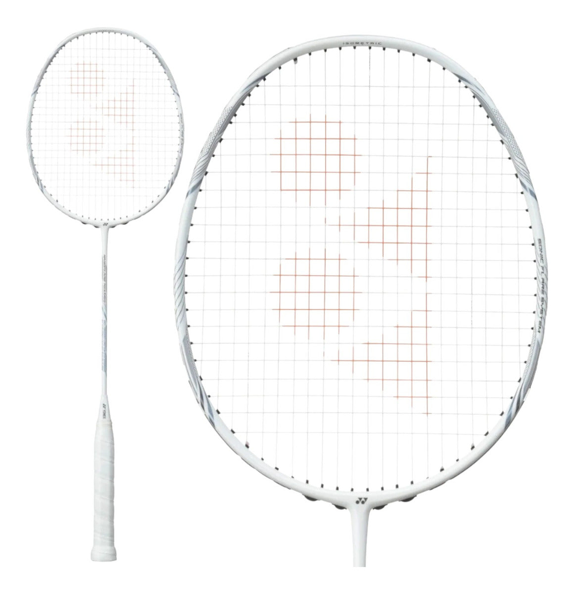 Raqueta De Badminton Yonex Nanoflare Nextage White Gray 4u5