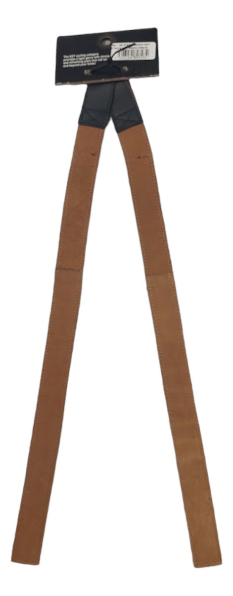 Straps Cabras Para Levantamiento De Pesas Piel Color Black
