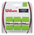 Pro Overgrip De Wilson Paquete Con 3 Overgrips Verde