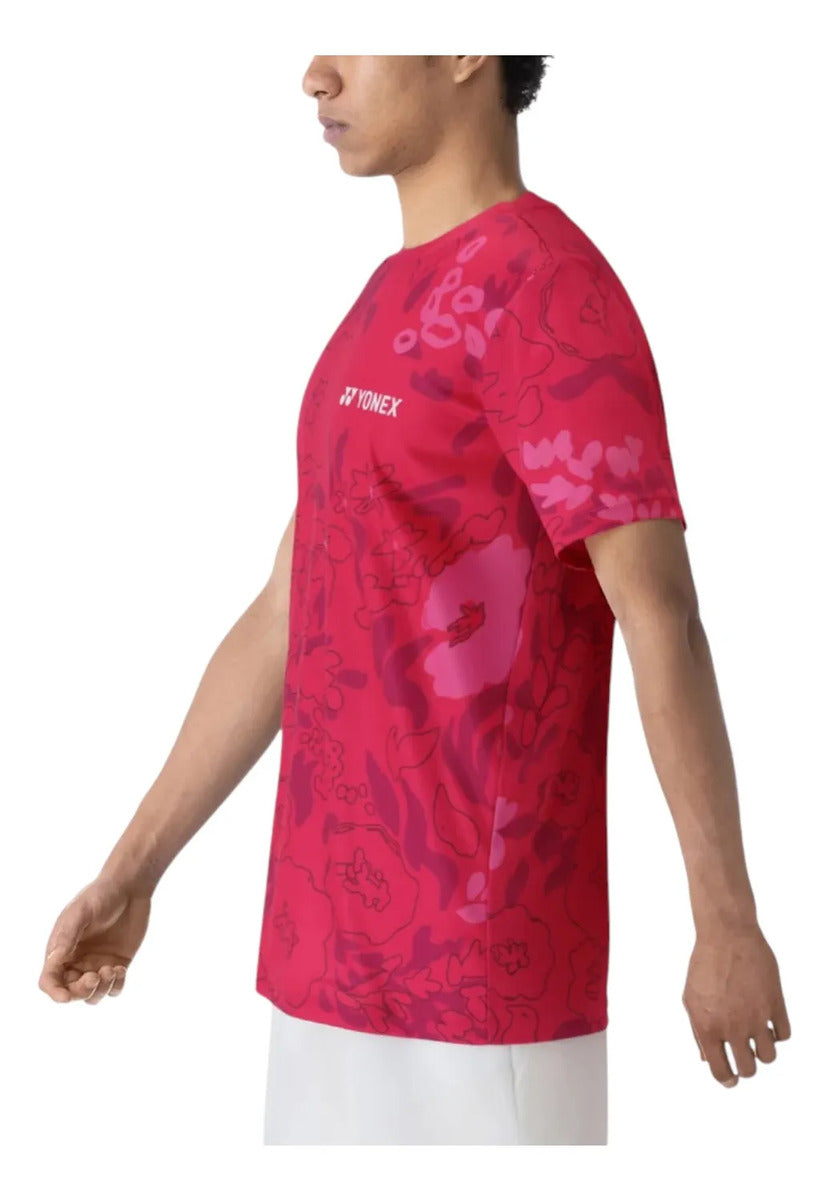 Playera Yonex 16621ex Rosa Tenis Padel Badminton