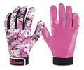 Guantes Para Receptor De Futbol Americano Camu Rosas Grandes