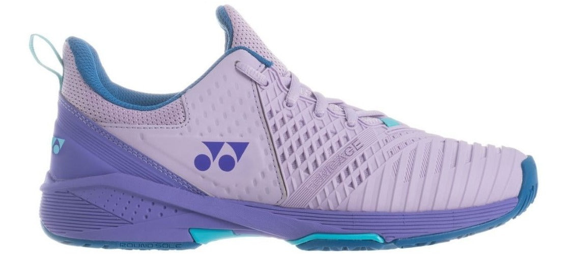 Tenis Yonex Sonicage 3 Clay Mujer Lilac 22.5cm 2.5mx