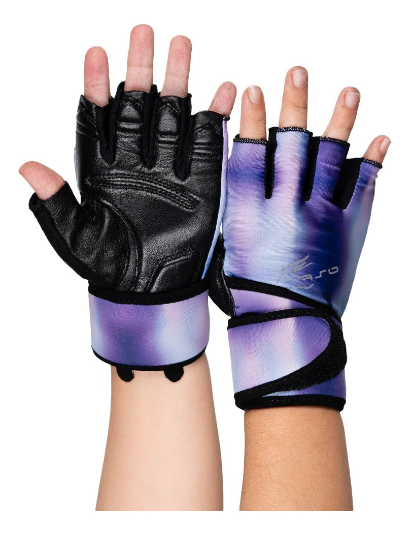 Guantes Para Gym Cabras Softshield Lila Dama Grandes