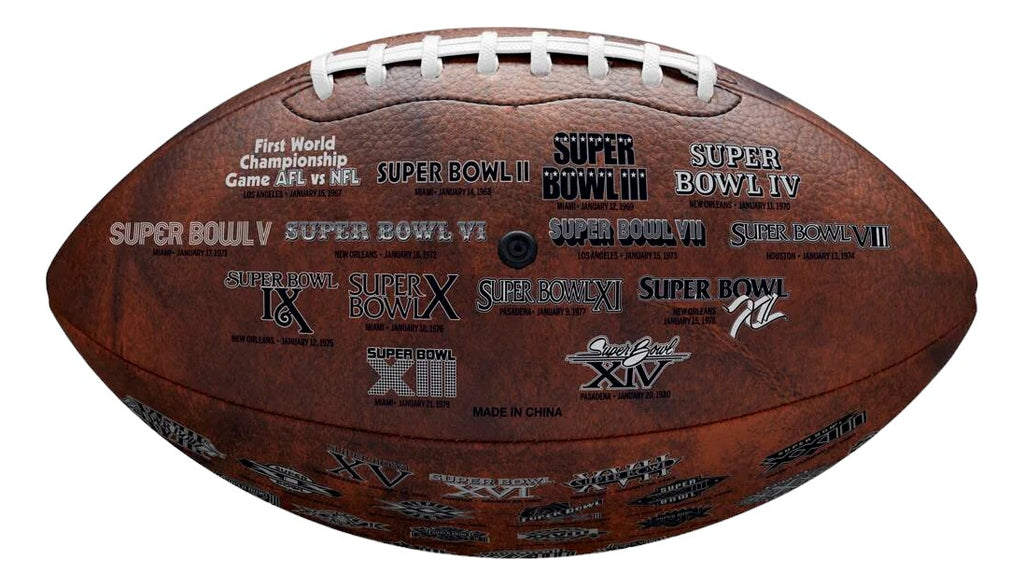 Balón De Futbol Americano Wilson Sblviii Throwback