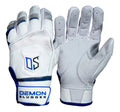 Guantes De Bateo Demon Slugger Ds Classica Blanco Azul Chica