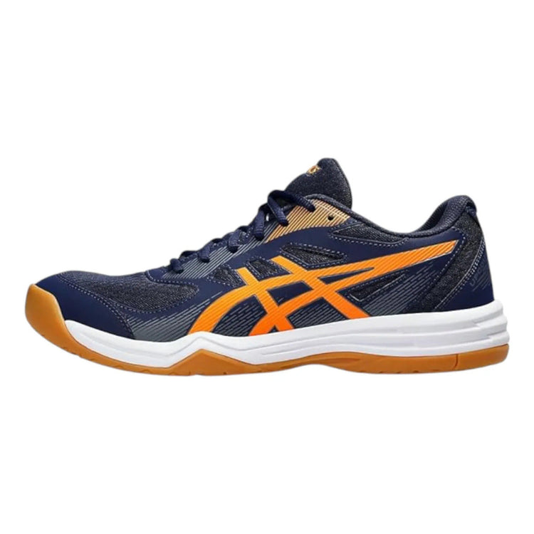 Tenis Asics Upcourt 5 Peacoat / Shocking Orange 8mx