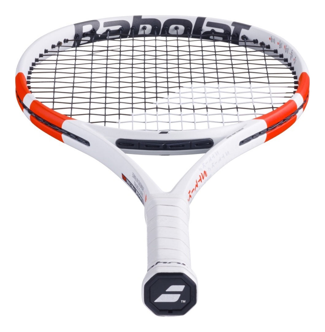 Raqueta De Tenis Babolat Pure Strike Junior 26 250 G 16x19 Blanco/naranja 00