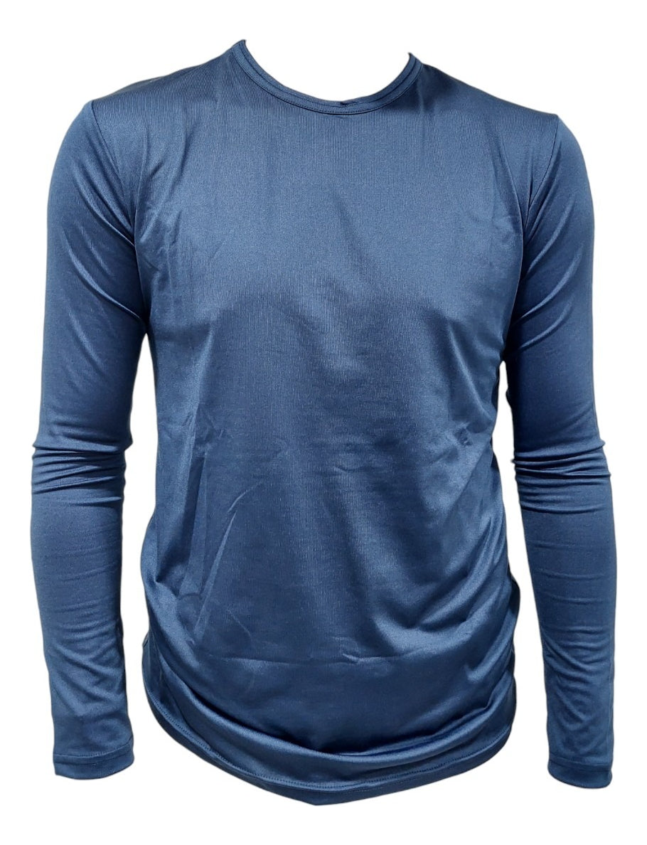 Playera Licra Deportiva Sudador Radach Color Azul Marino