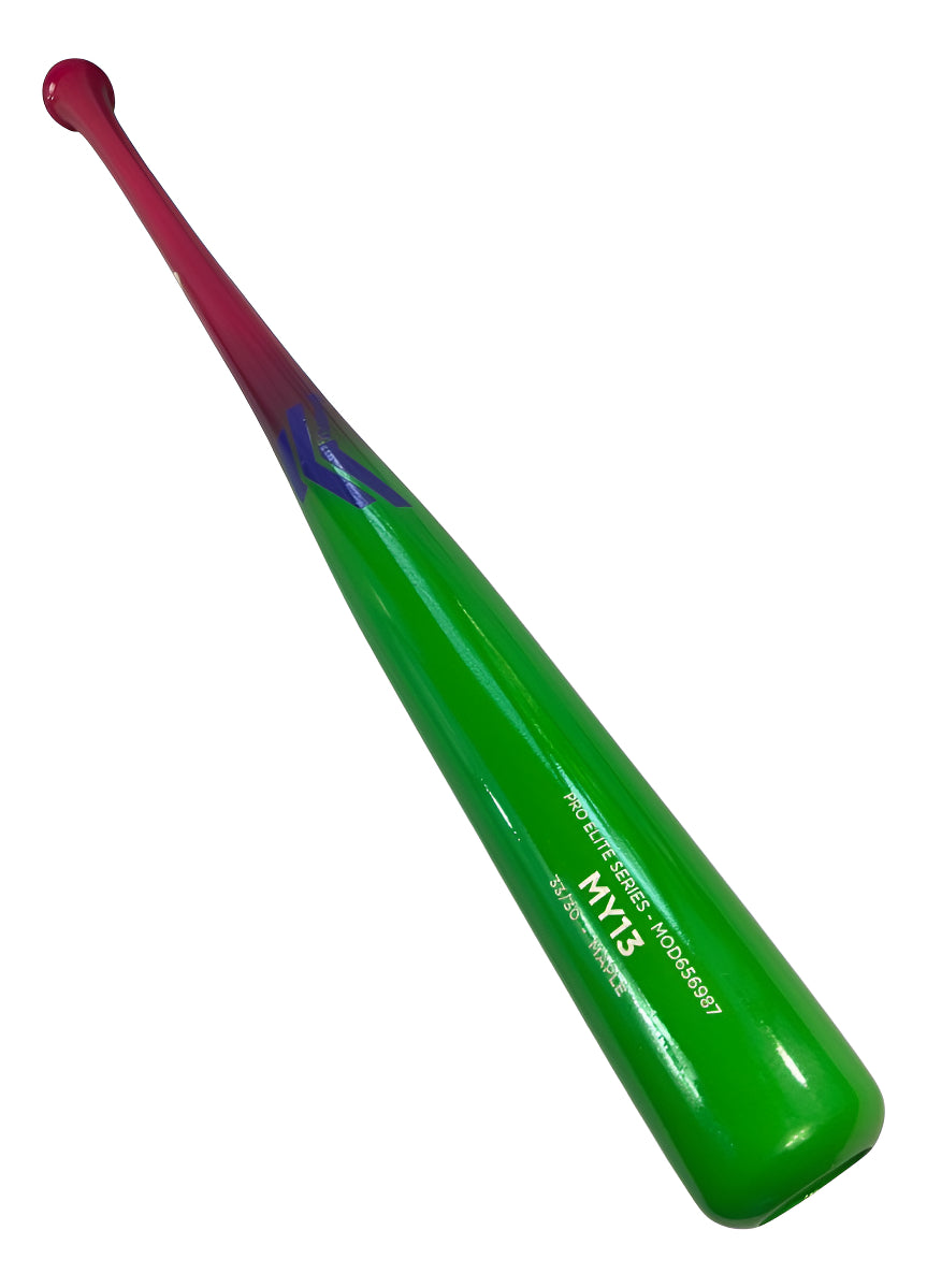 Bat De Béisbol Overfly My13 33  Elite Series Pro Verde/rosa
