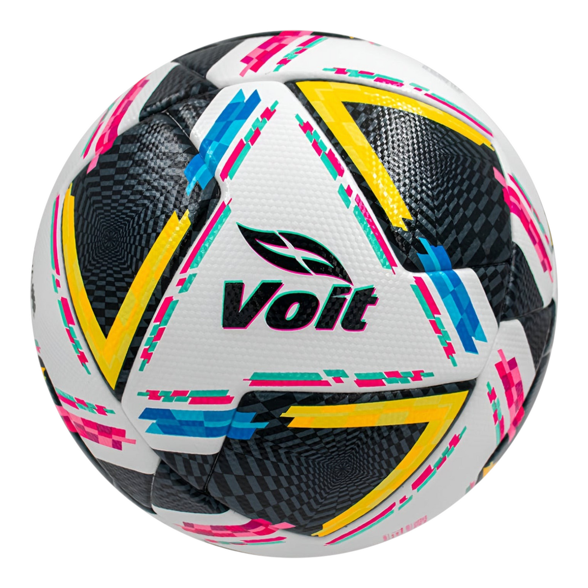 Balón de fútbol Radach Sports Voit Morph Apertura 24 con diseño multicolor, 32 paneles termosellados y acabado en PU.