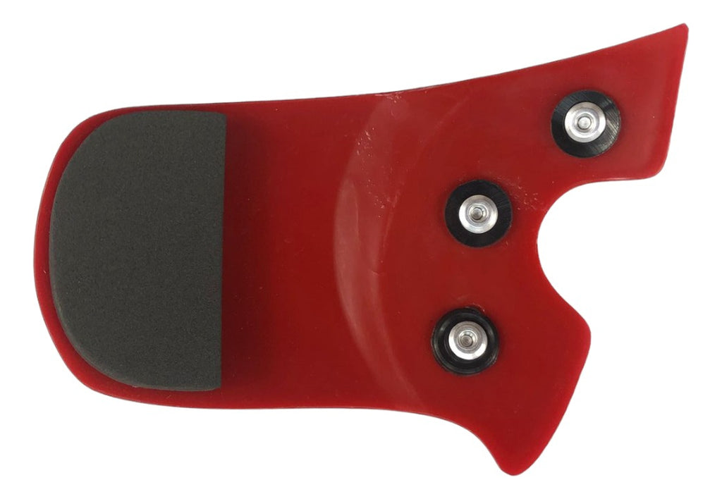 Protector Facial Radach Scala Para Bateador Zurdo Rojo
