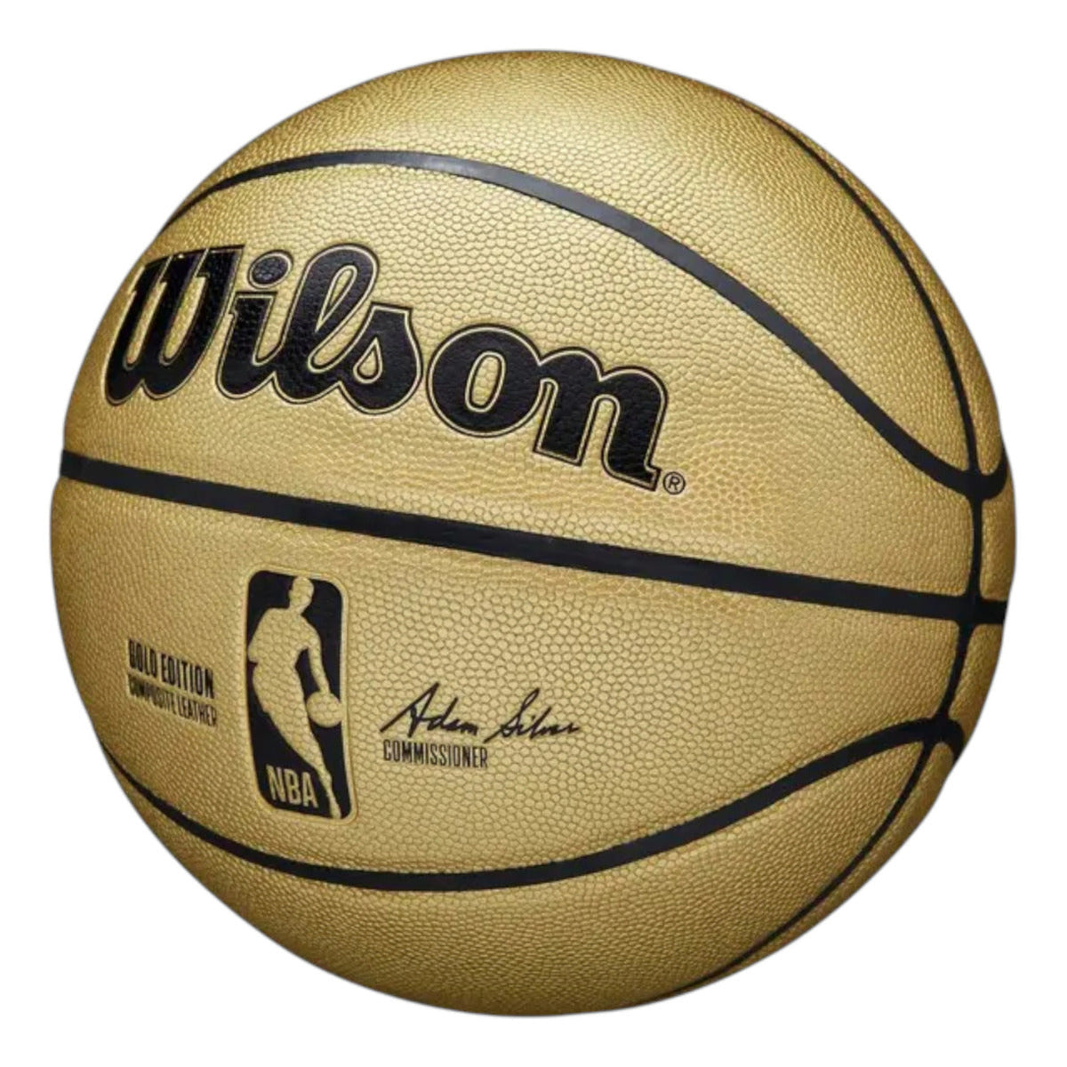 Balon De Basquetbol Wilson Nba Commemorative Gold No. 7