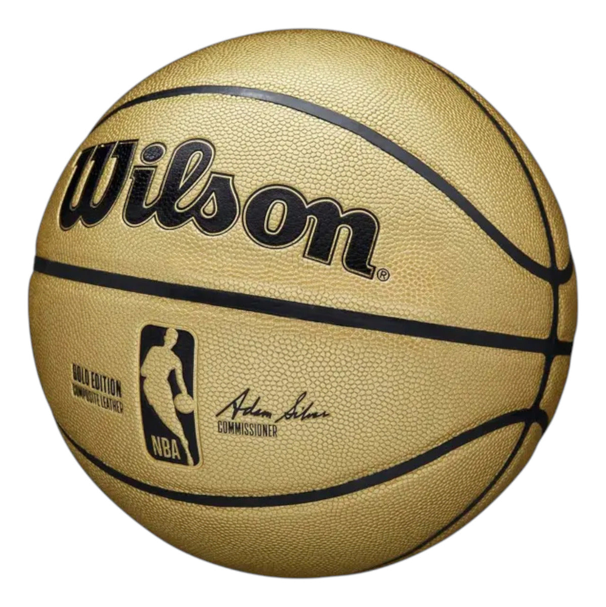 Balon De Basquetbol Wilson Nba Commemorative Gold No. 7