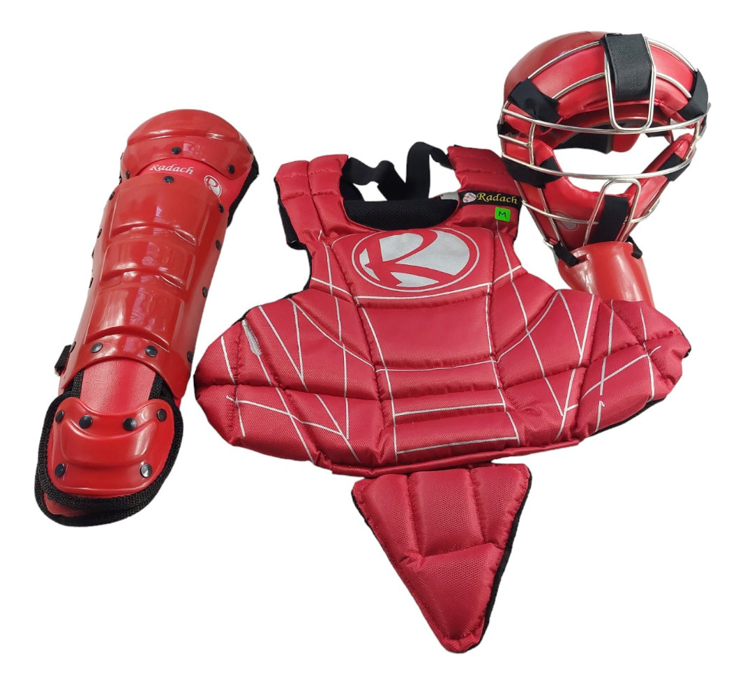 Arreo De Catcher Radach Juvenil Rojo
