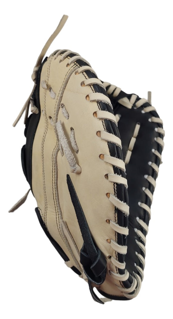 Guante De Beisbol Primera Base Radach Pro Zurdo Bone/negro