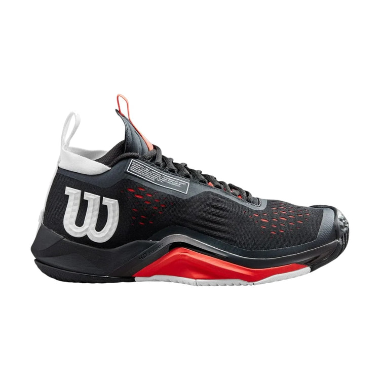 Tenis Wilson Rush Pro Tour Mid Black Red Deportes De Raqueta