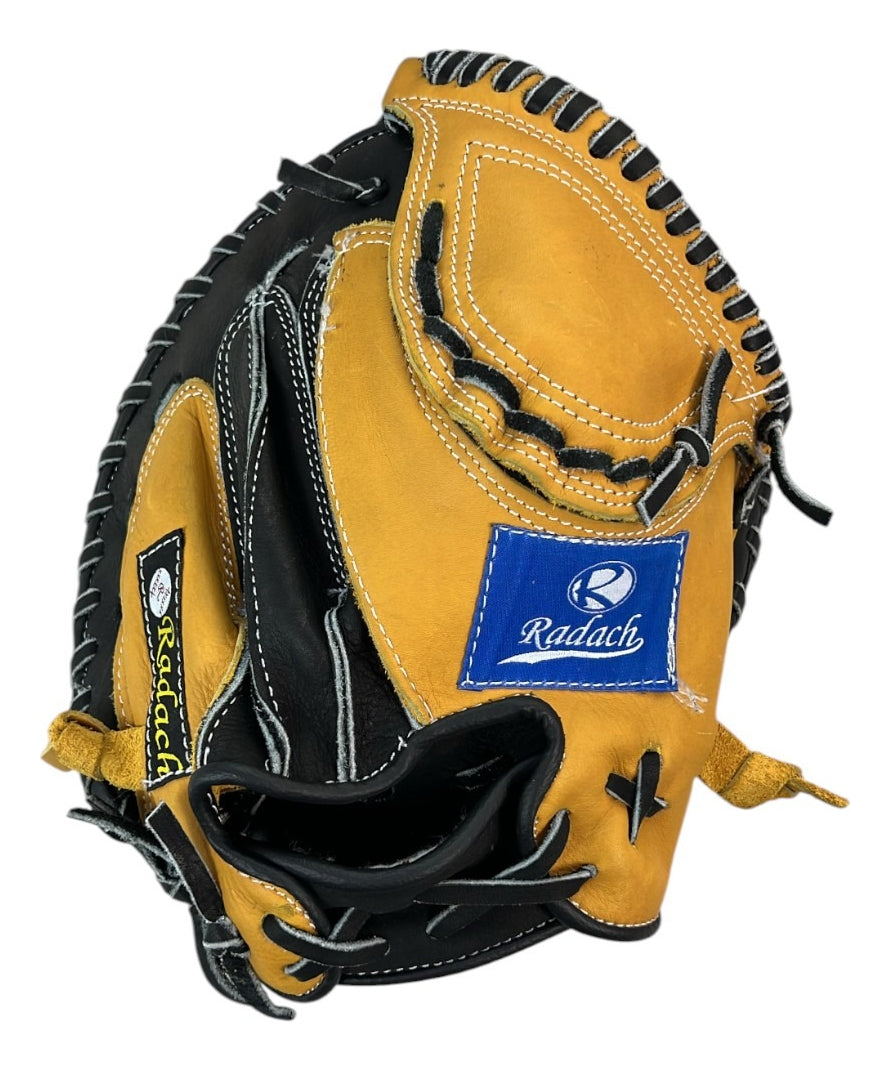 Guante De Cátcher Radach Basic Game 33in Amarillo/negro