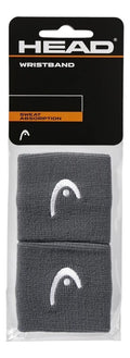 Muñequera Head Wristband 2.5 Gris