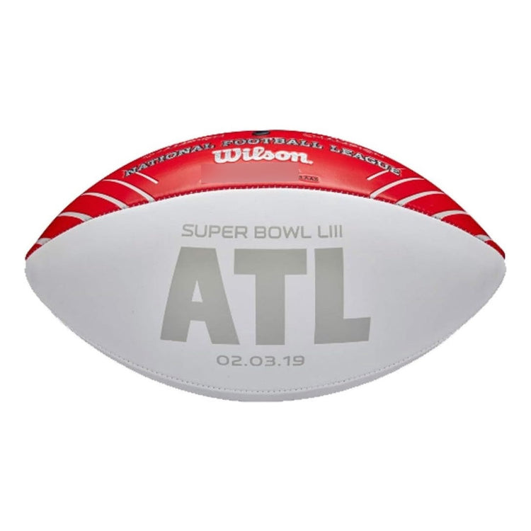 Balón Nfl Wilson Super Bowl Liii Patriots Vs Rams Oficial N9