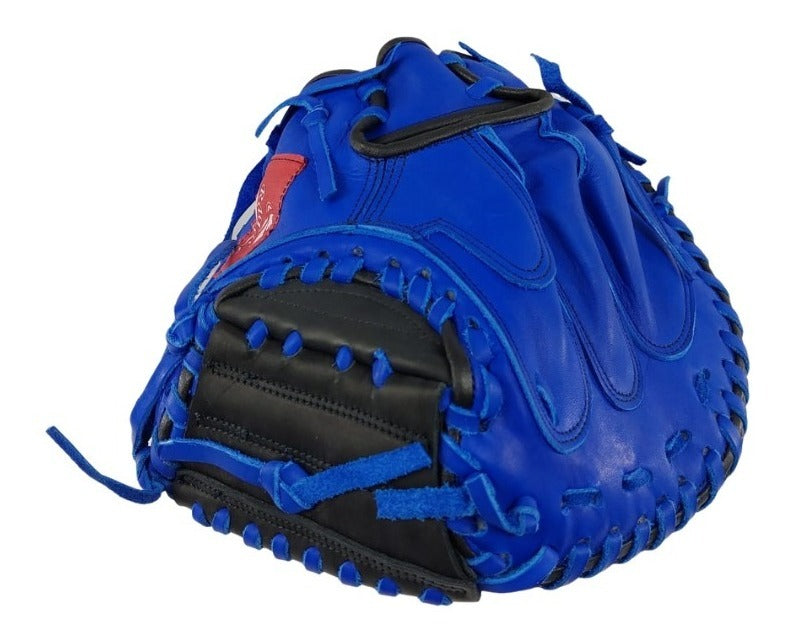 Guante De Beisbol Radach Pro Cátcher 33in Azul Negro