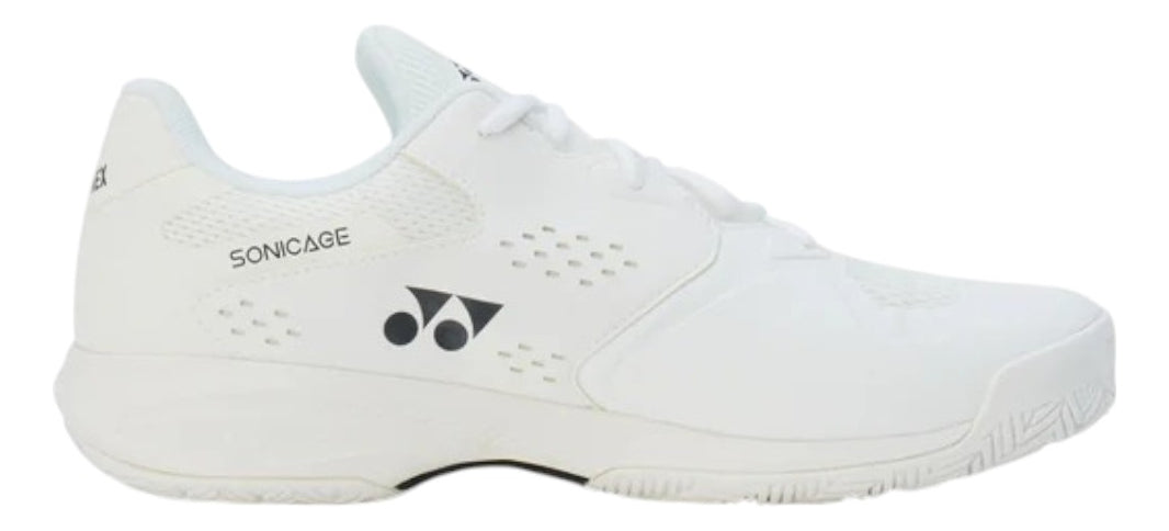 Tenis Yonex Sonicage 2025 Hombre Power Cushion Blanco