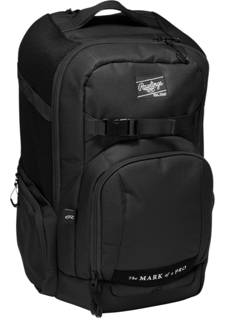 Backpack De Béisbol Rawlings Journey Players Negro