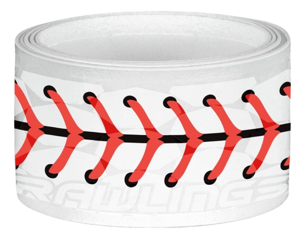 Grip Rawlings Bat 1.00 Mm Baseball Softbol Costuras Blanco