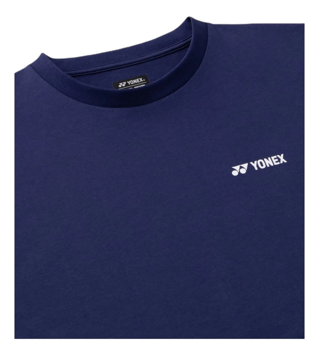 Playera Yonex 16878ex Unisex Azul Marino Tenis Padel
