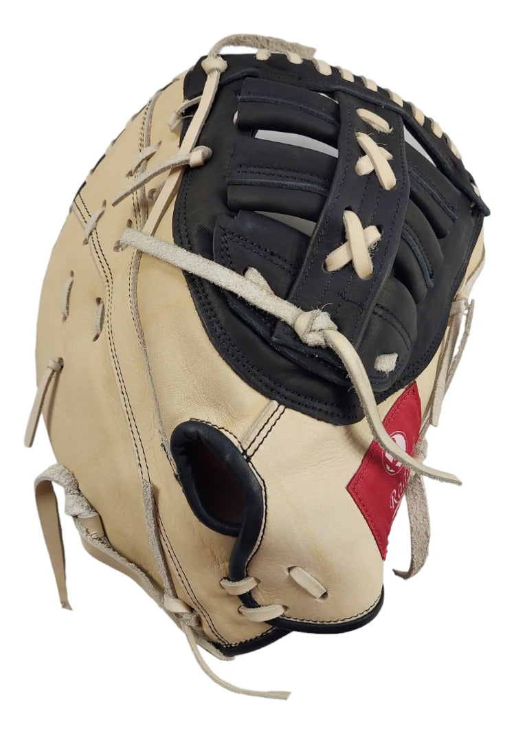Guante De Beisbol Primera Base Radach Pro Bone/negro 12.75