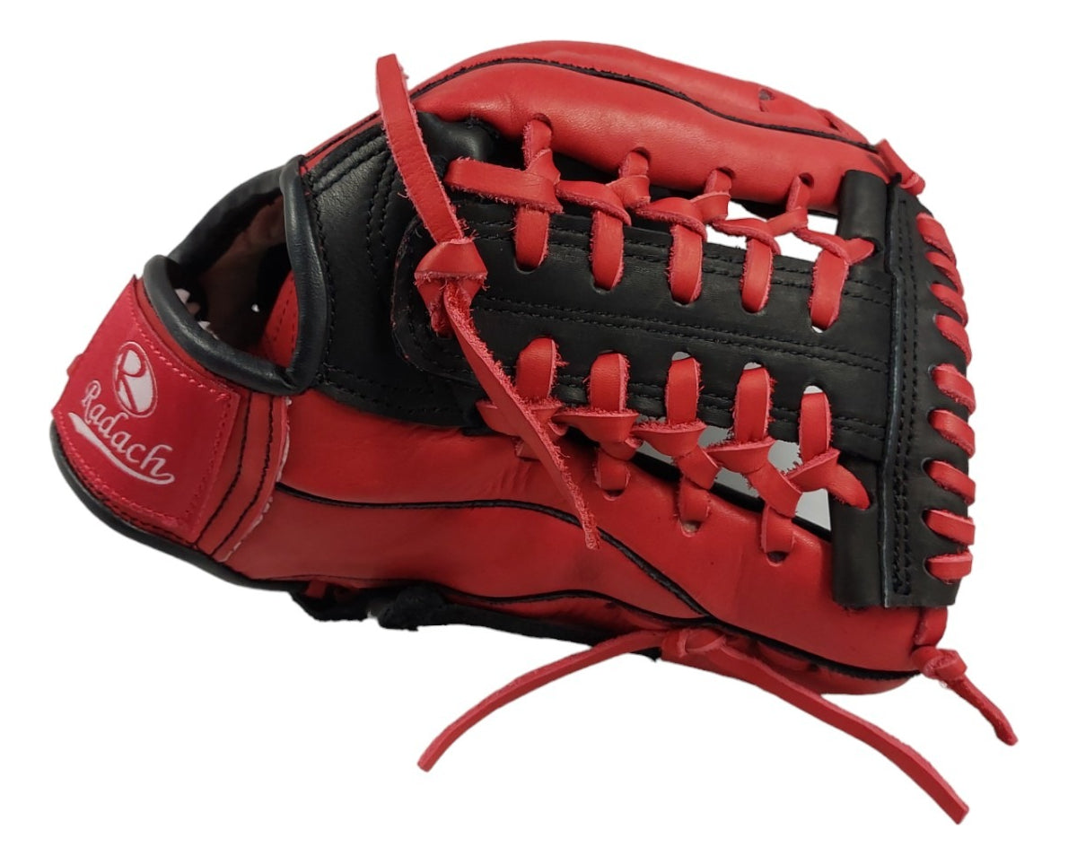 Guante De Beisbol Radach Pro Cuadro 11.5in Redblack Caja K