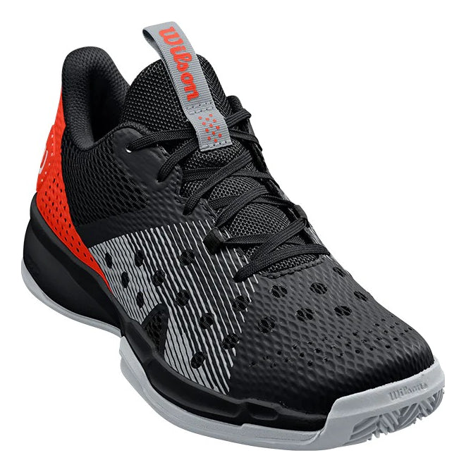 Tenis Wilson De Padel Hurakn Team Negro Rojo 10mx