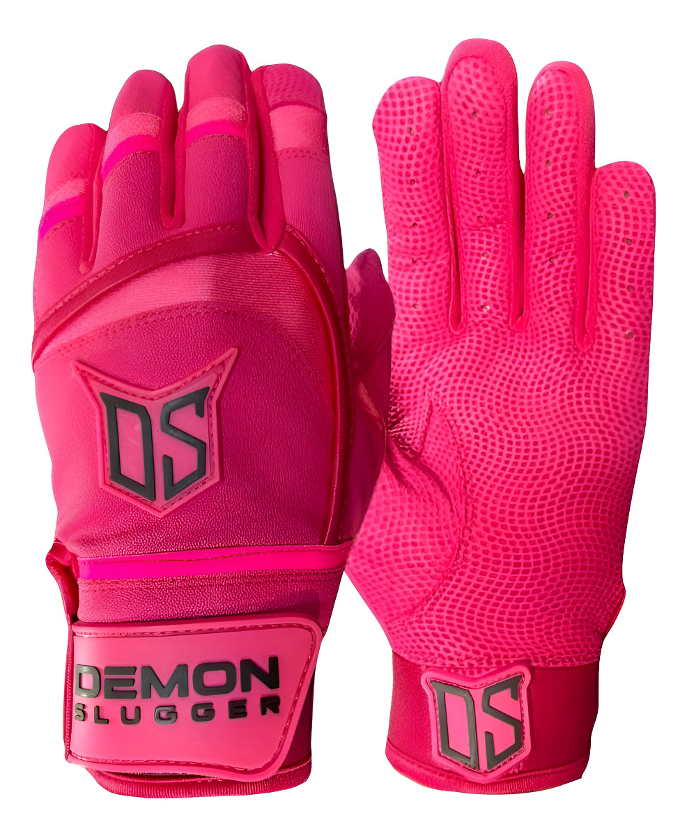 Guantes De Bateo Demon Slugger Fiesta Colors Rosa S