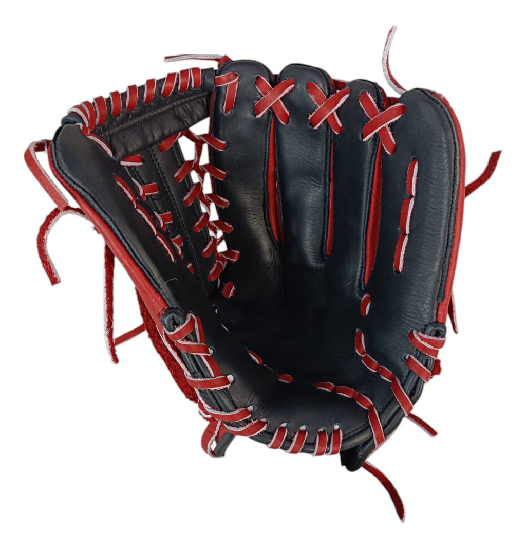 Guante De Beisbol Radach Rookie 12.75in Caja Tejida Rojo/ngo