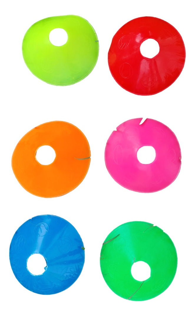 Pack De 24 Platos Para Señalamiento Entrenamiento Deportivo