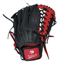 Guante De Beisbol Radach Pro Fielder K 12.75in Negro Rojo