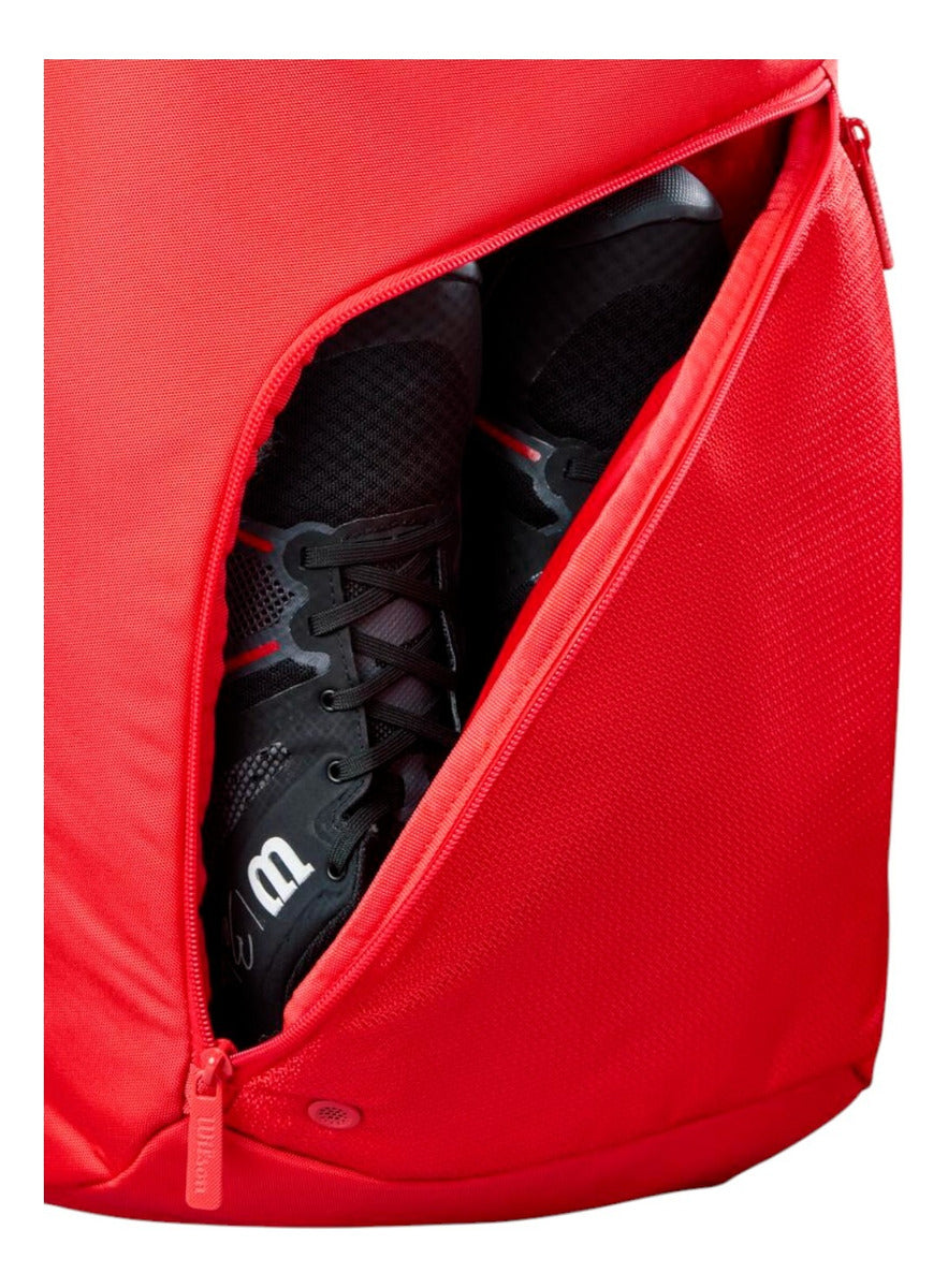 Backpack Wilson Padel Tour Bag Red 2025