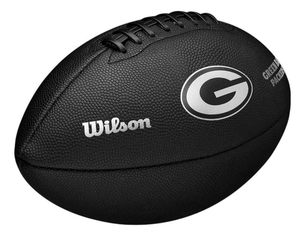 Balón De Futbol Americano Wilson Nfl Metallic Green Bay