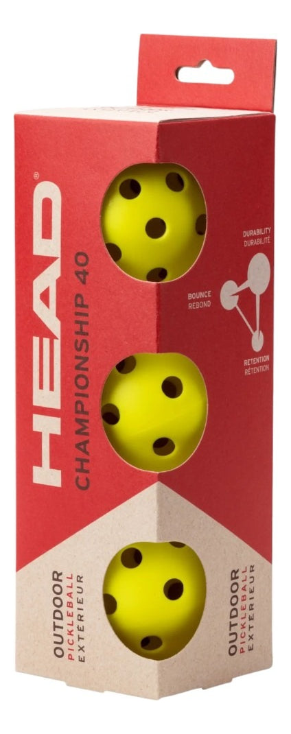 Pelotas Pickleball Head Championship 40 Outdoor C/3