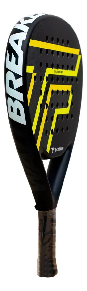 Raqueta Padel Pala Tecnifibre 360g Wallbreaker Grafito Color Amarillo