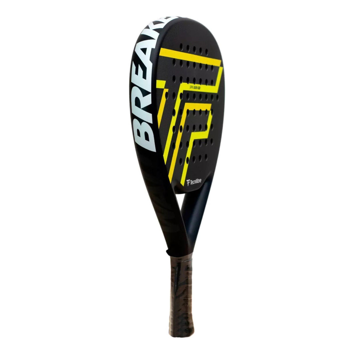 Raqueta Padel Pala Tecnifibre 360g Wallbreaker Grafito Color Amarillo
