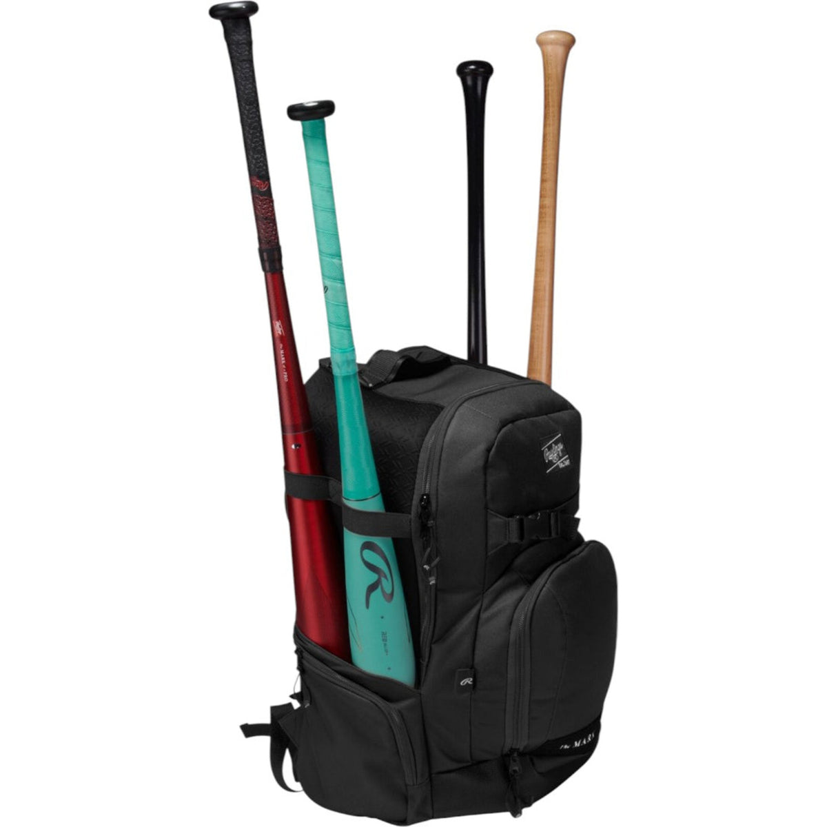 Backpack De Béisbol Rawlings Journey Players Negro