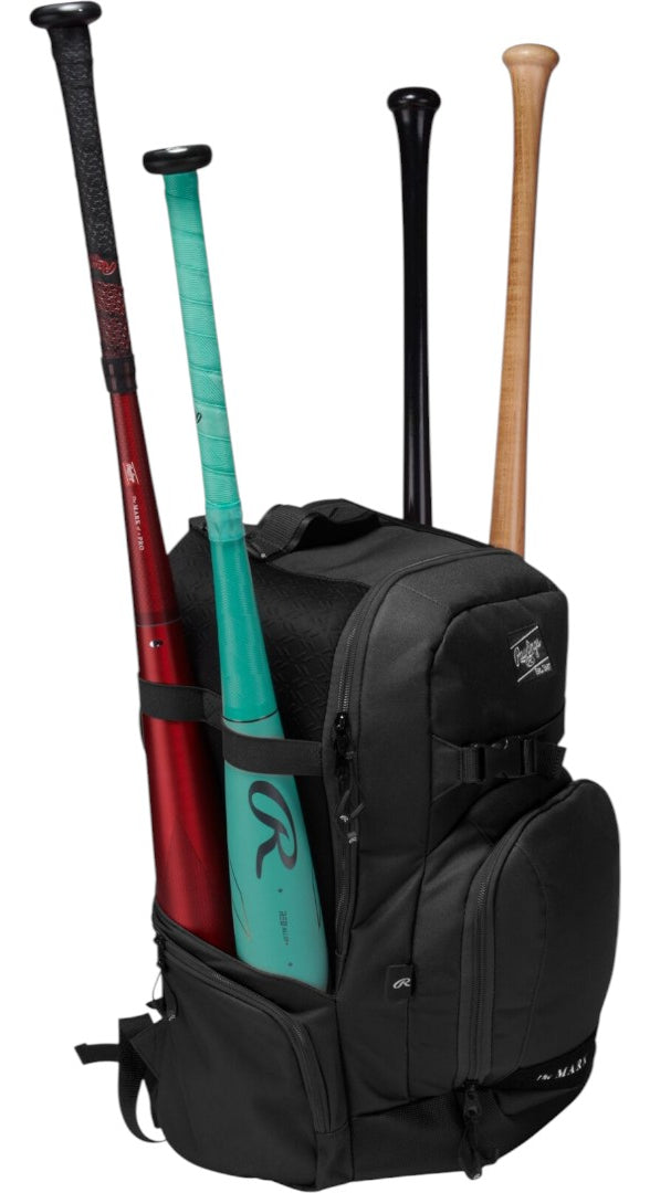 Backpack De Béisbol Rawlings Journey Players Negro