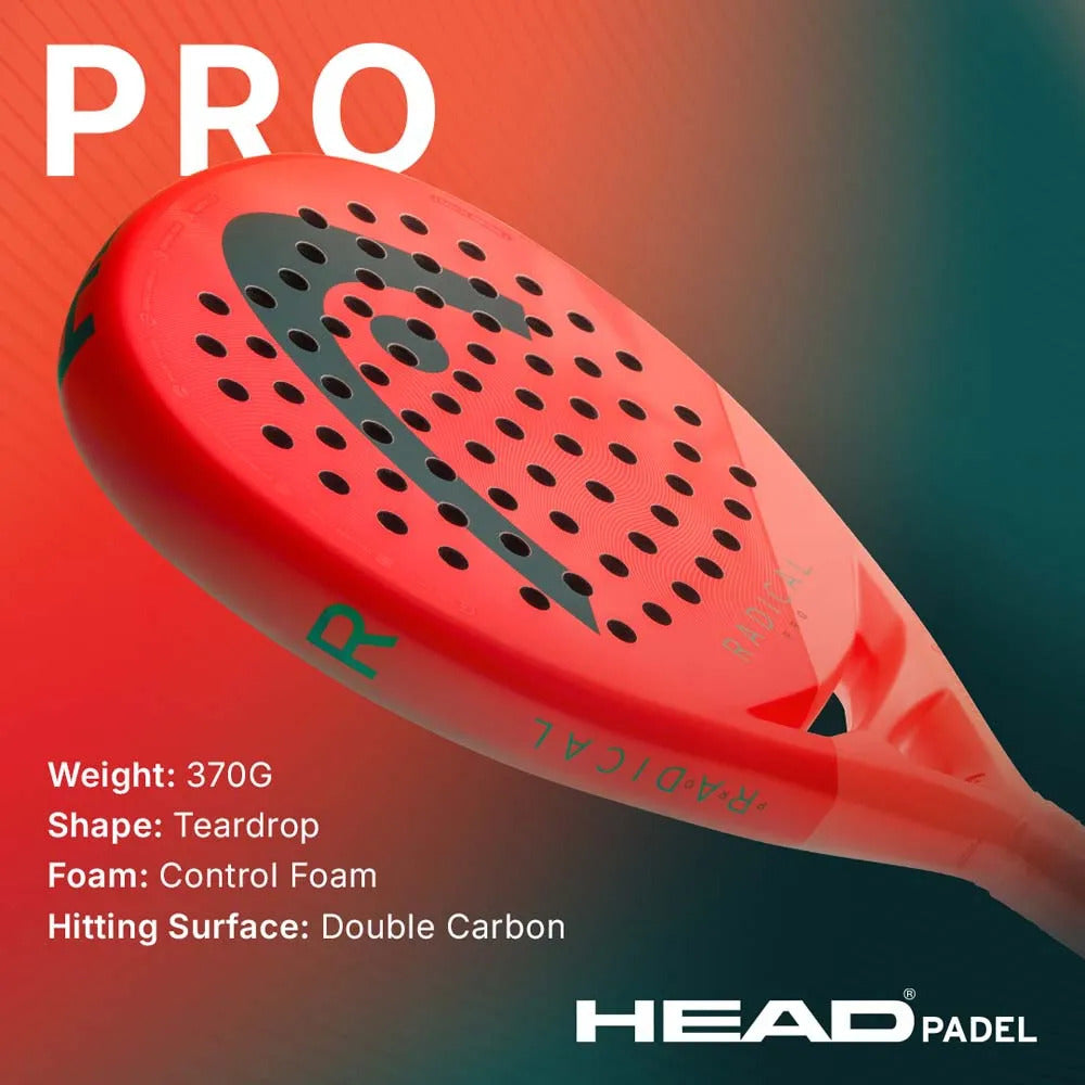 Pala Pádel Head Radical Pro 2026 Control Auxetic 2.0