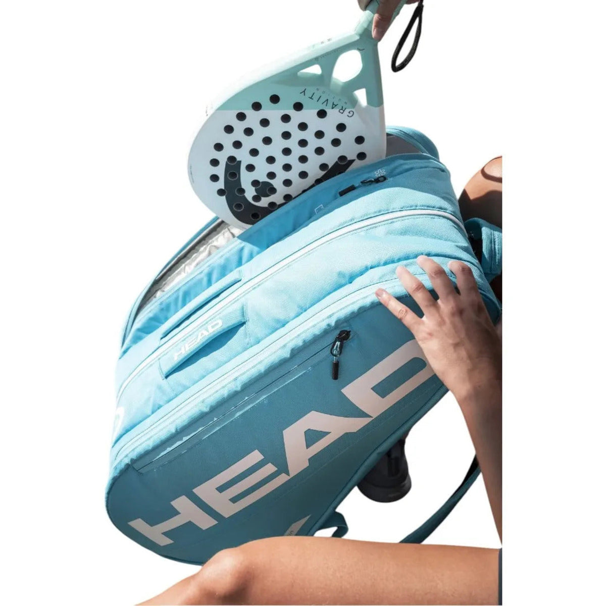 Paletero Pádel Head Tour L 40l Azul Con Cct+